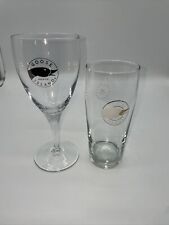 GOOSE ISLAND Beer Pint And Chalice Glass Chicago Brewery Craft Brewing picture