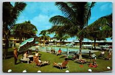 Vintage Towne & Country Motel Fort Lauderdale Florida Chrome Postcard D10 picture