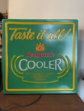 Vintage 1985 Seagram’s Cooler “Taste it all” LED Lighted Sign picture