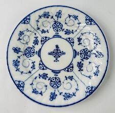 Antique Villeroy & Boch 1917-1930 Blue and White 8.5” Dresden Plate picture