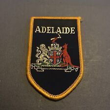 VTG ADELAIDE South Australia Woven Souvenir Sew On Patch picture