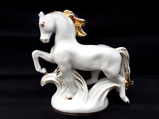 Vintage Porcelain Figurine white Horse LFZ picture