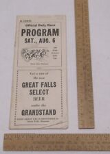 1949 Official Daily Race PROGRAM - North Montana STATE FAIR Great Falls MT #1437 picture