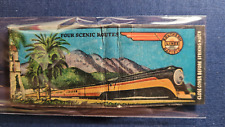 1930's  Southern Pacific Lines Railroad UnStruck  Matchbook Matchcover picture