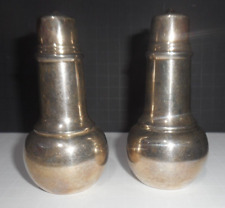 Vintage Wm Rogers Silverplate Salt and Pepper Shakers BNT489 picture