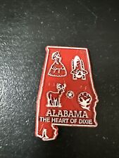 Alabama Small State Magnet by Classic Magnets, 1.5