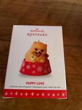 Hallmark Keepsake Ornament Puppy Love 2016 26th #26 Series Pomeranian Dog picture