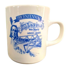 City of Bridgeton New Jersey Tricentennial Coffee Mug 1686-1986 Nanticoke Lenape picture