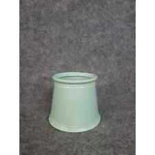 Vintage Tapered Ceramic Porcelain Planter Hobnail Accent Mint Green Decor picture