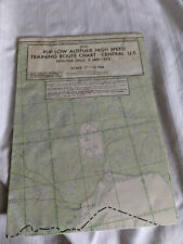 Flip Low Altitude High Speed Training Route Charte Central US map Jan 1975 picture