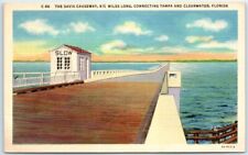 Postcard - The Davis Causeway - Florida picture