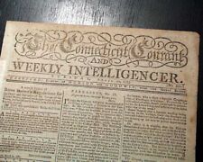 AMERICAN REVOLUTIONARY WAR Ends w/ U.S. Congress Proclamation 1783 Newspaper picture