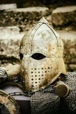 Medieval Warrior Knight Battle Armor Great Protective Fighting Helmet x-mas Gift picture