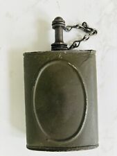 Vintage WWII US ARMY Military Oil Can w/ CAP & CHAIN Browning Rifle Gunner Can picture