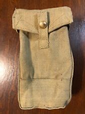 Early WW2 British Army P37 Pattern 37 Khaki Utility Pouch MECO 1940 picture
