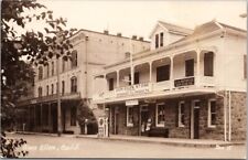 c1940s GLEN ELLEN, California RPPC Real Photo Postcard Hotel & Store / Gas Pump picture