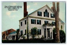 c1910's Home Of Maines Authoress Kate Douglas Wiggin Hollis Maine ME Postcard picture