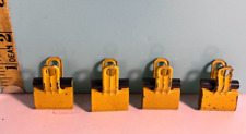 Vintage Esterbrook USA Steel Ball Bearing Cord Clips Yellow Qty (4). picture