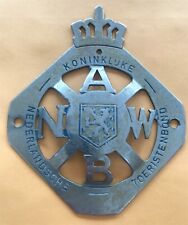 Badge automobile auto car club Netherlands ANWB The Royal Dutch Touring Club picture