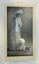 1905 Vintage Magazine Illustration Actress Dorothy Tennant picture