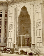 Mosquée de Hassan Cairo Egypt Nice Large Vintage Print by F. Bonfils c 1890 picture