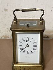 Antique French Carriage Clock W/ Repeater Coil Strike For Black Starr & Frost NY picture