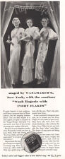 1934 Ivory Flakes: Night Life Wanamakers Vintage Print Ad picture