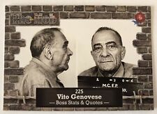 Vito Genovese   2023 HISTORIC AUTOGRAPHS Mob 2 ,  number 225 SP picture