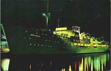 Vintage Postcard S.S. Ariadne Ship Boat Miami, Florida picture