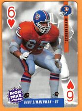 1994-Mike Ditka's Picks Playing Card/Gary Zimmerman(Denver Broncos) picture