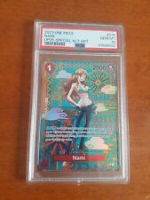 ONE PIECE - NAMI - PSA 10 - OP01-016 - OP05 SPECIAL ALTERNATE ART - ENGLISH  picture