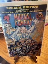 1994 Malibu - Mortal Kombat Blood & Thunder # 1 Special Edition -High Grade Copy picture