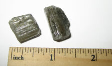 2 BEAUTIFUL RARE NATURAL ROUGH ZOISITE CRYSTALS FROM SKARDU PAKISTAN ~ 13.4g *1 picture