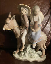 Lladro 5354 Ride in the Country Retired Tiny Chip on Base No Box L@@K picture