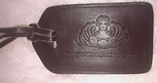Vintage Luggage Tag - SeaGoddess Cruises Limited - Brown Leather picture