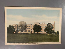 Vintage 1910s 1920s Trinity College Port Hope Ontario Canada Postcard School Vtg picture