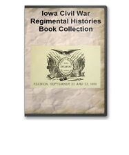 Iowa Civil War Regiment History Union Infantry Genealogy 17 Book Set B379 picture