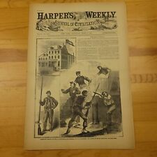 Reissue Of Harpers Weekly Civil War Era Newspaper Journal of Civilization No 233 picture