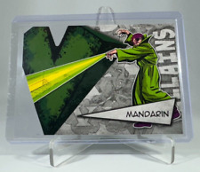 2012 Upper Deck Marvel Beginnings Series 3 Villains Die-Cuts Mandarin #V-25 un2 picture
