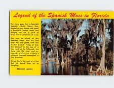 Postcard Legend of the Spanish Moss in Florida USA picture