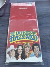 1981 Donruss The Dukes of Hazzard Empty Bubble Gum Card Wax Box VERY HTF RARE picture