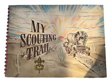 Vintage 1946 Boy Scouts of America My Scouting Trail Activities Scrapbook Unused picture