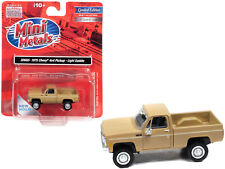 1975 Chevrolet 4x4 Pickup Truck Light Saddle Beige 1/87 (HO) Scale Model Car by picture