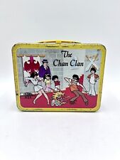 The Chan Clan Vintage 1973 Hanna Barbera Metal Lunchbox Only King Seeley 1973 picture