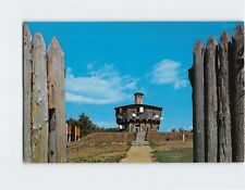 Postcard Fort Edgecomb Memorial Davis Island Edgecomb Maine USA picture
