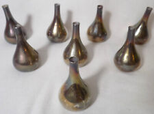 Dansk Designs IHQ Denmark MCM Silver Plated Tear Drop Candle Holders - 8 picture