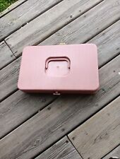 Vintage Pink Sewing Box Plastic picture