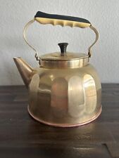 Vintage Kupfer Roden Copper Bottom Tea Kettle with Lid Made in Western Germany picture