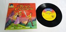 Vintage Disney Record The Black Cauldron Walt Disney Read A Long Record and Book picture