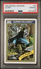 1990 Impel Marvel Universe #67 Lizard PSA 10 Spider-Man new holder beauty picture